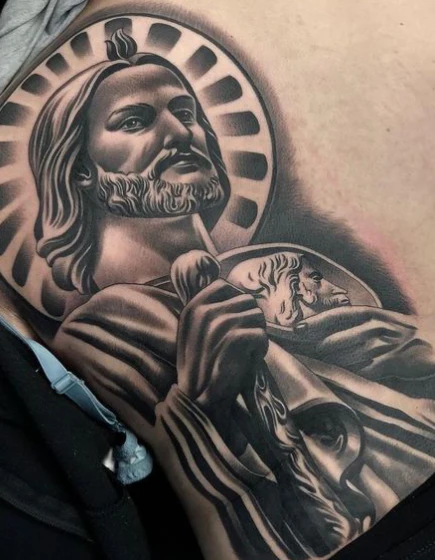 Geometric Tattoo by Silvano Fiato