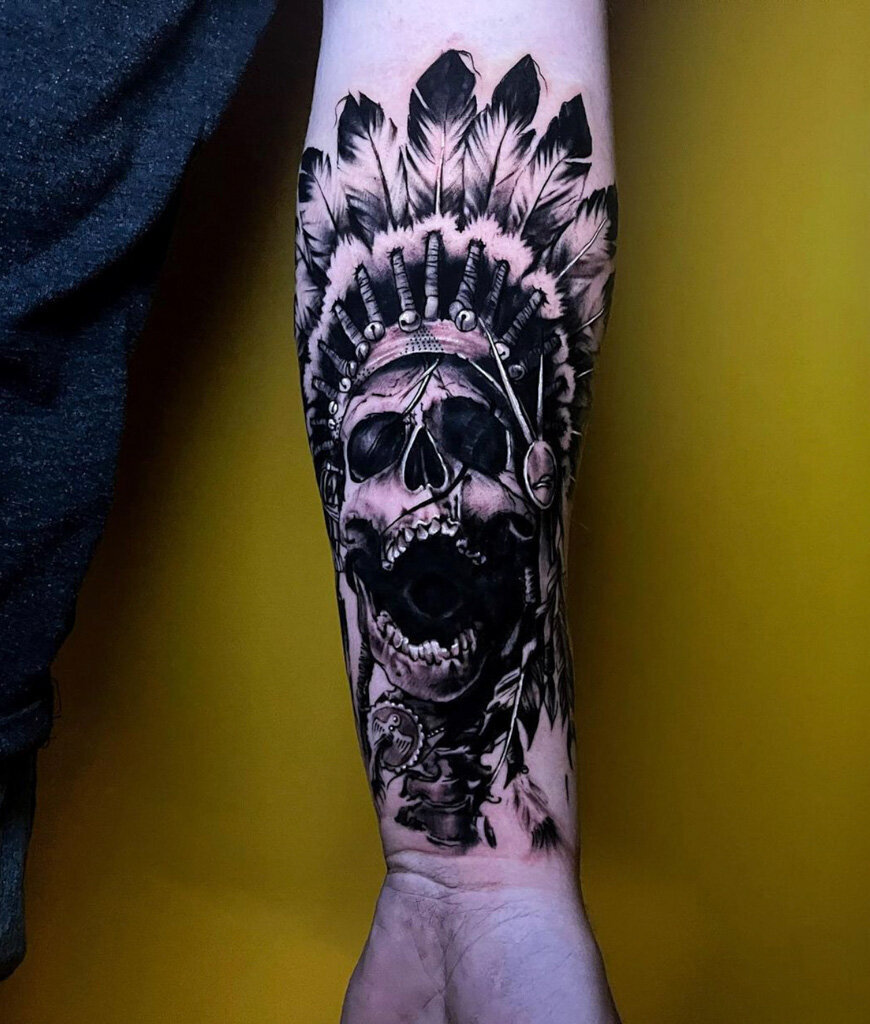 Hyperrealistic contemporary tattoo